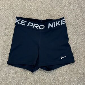 Nike Pro Navy Shorts